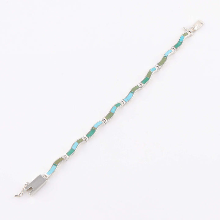 Navajo Turquoise Link Bracelet