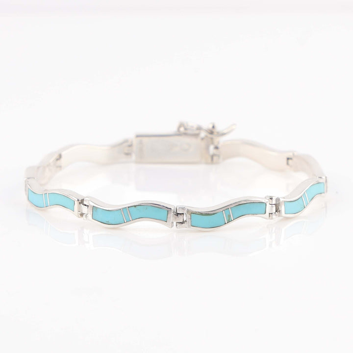 Navajo Turquoise Link Bracelet
