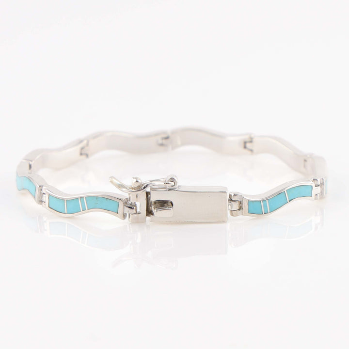 Navajo Turquoise Link Bracelet