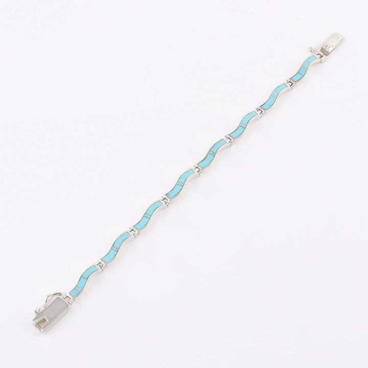 Navajo Turquoise Link Bracelet