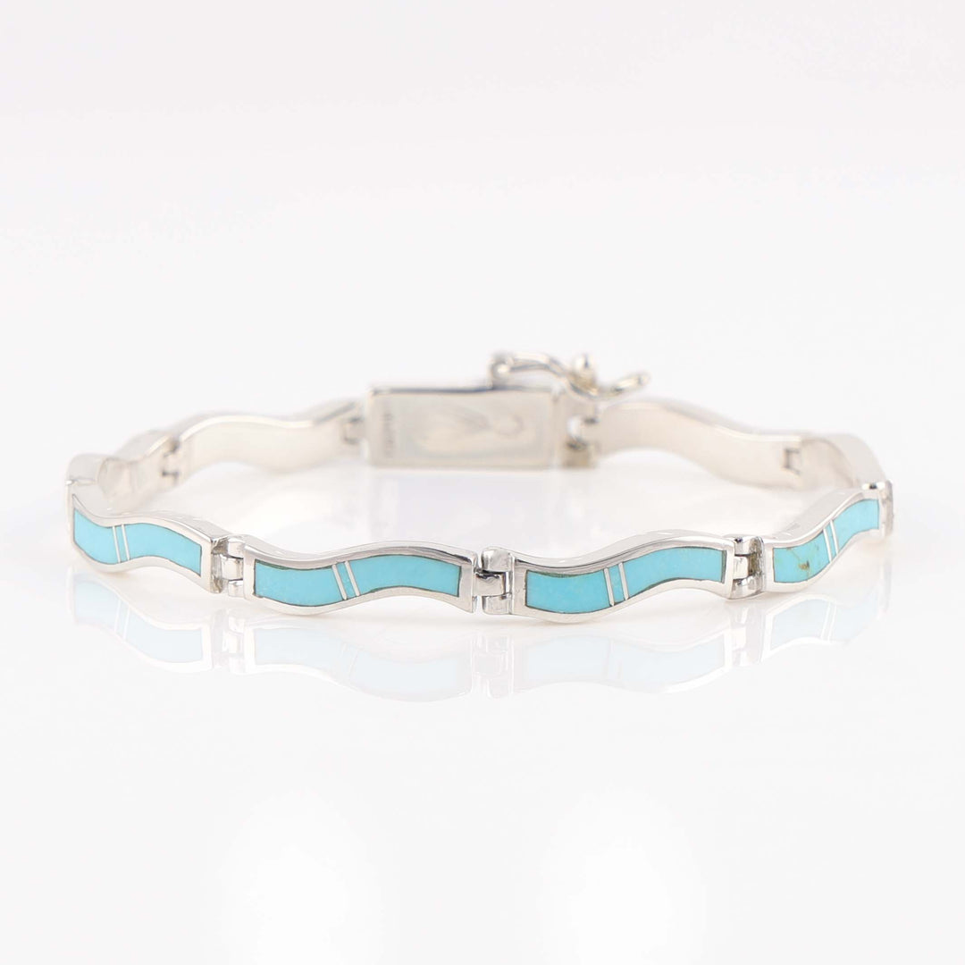 Navajo Turquoise Link Bracelet