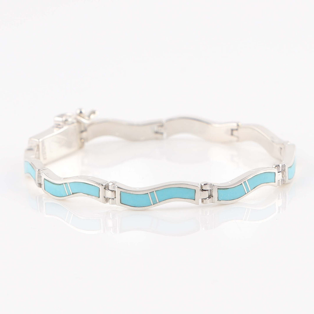 Navajo Turquoise Link Bracelet
