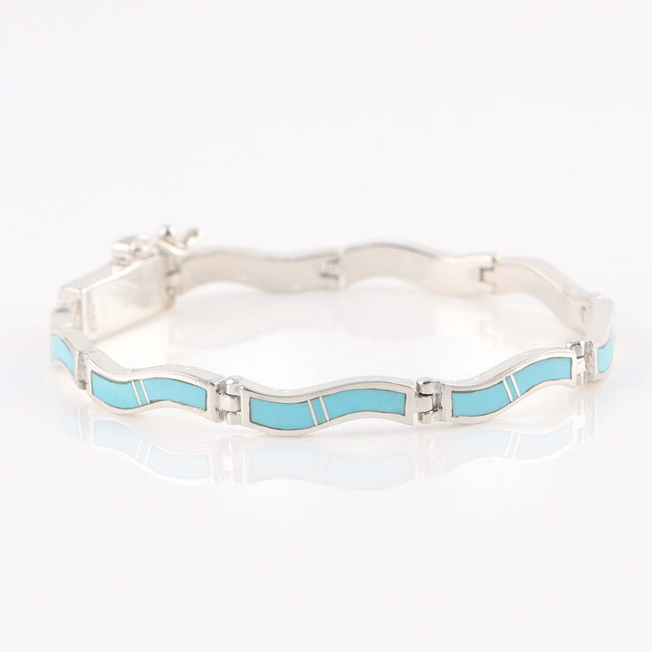 Navajo Turquoise Link Bracelet