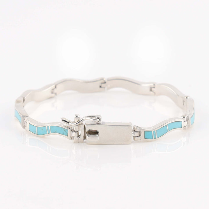 Navajo Turquoise Link Bracelet