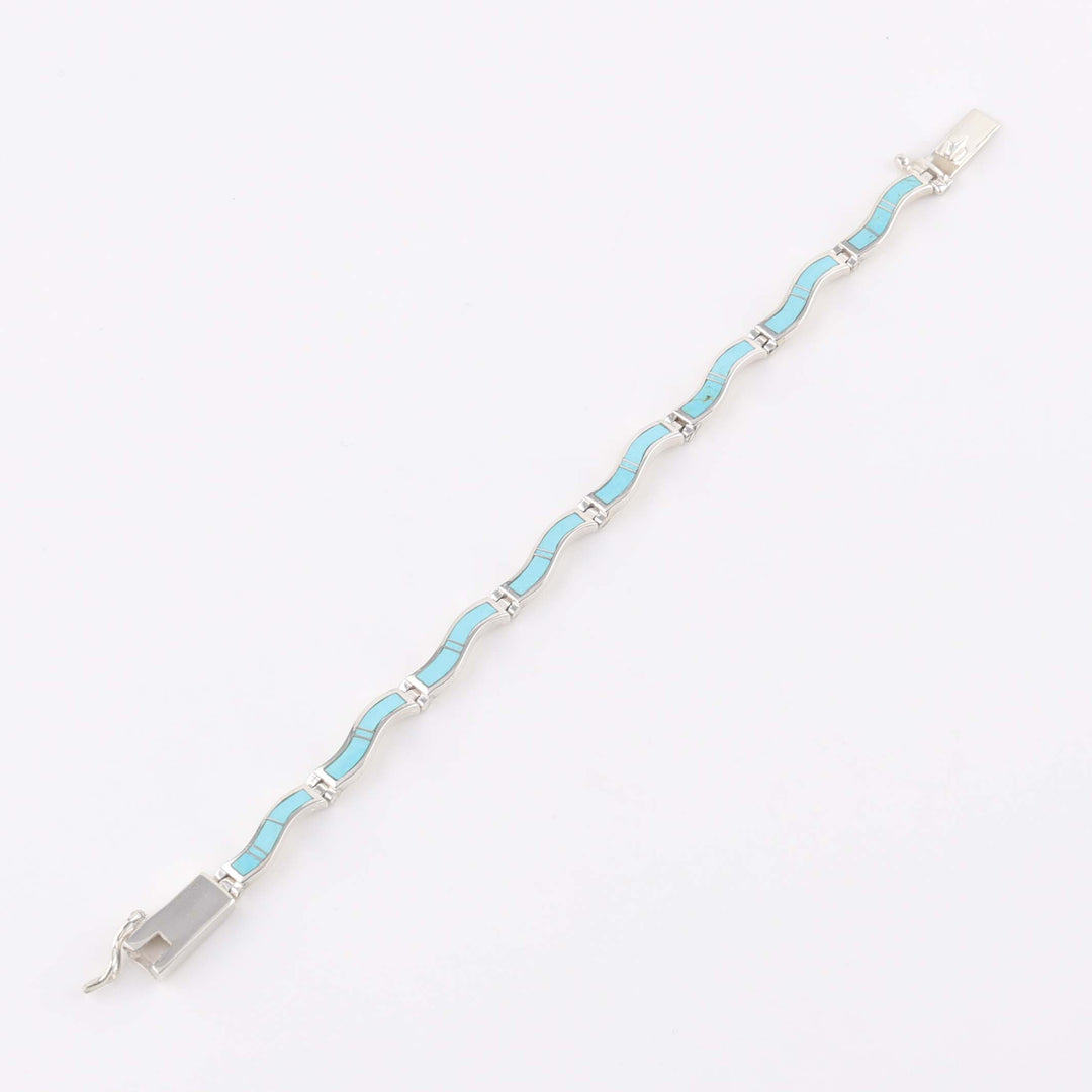 Navajo Turquoise Link Bracelet