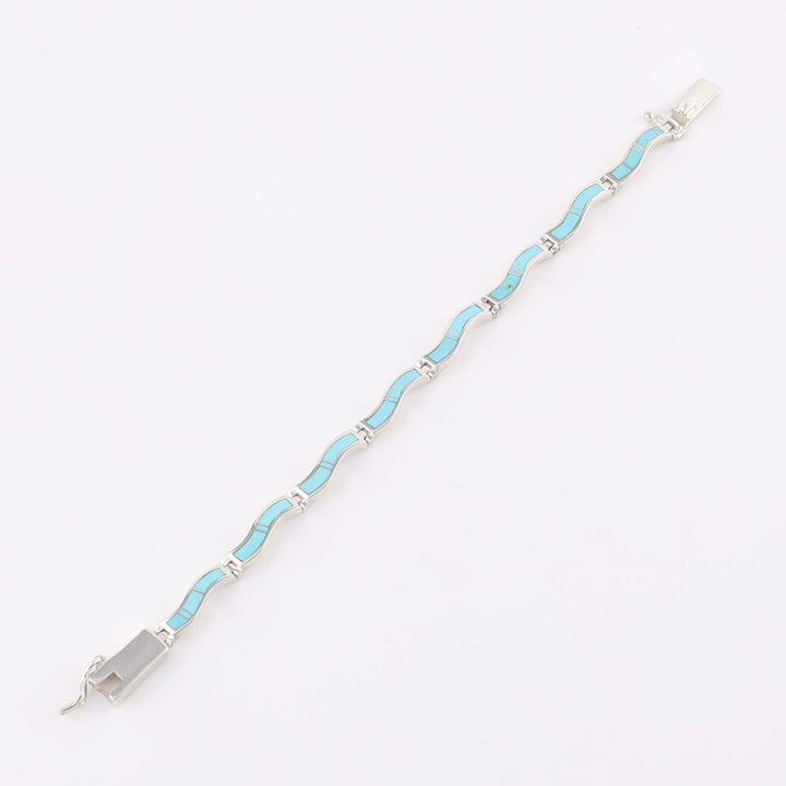 Navajo Turquoise Link Bracelet