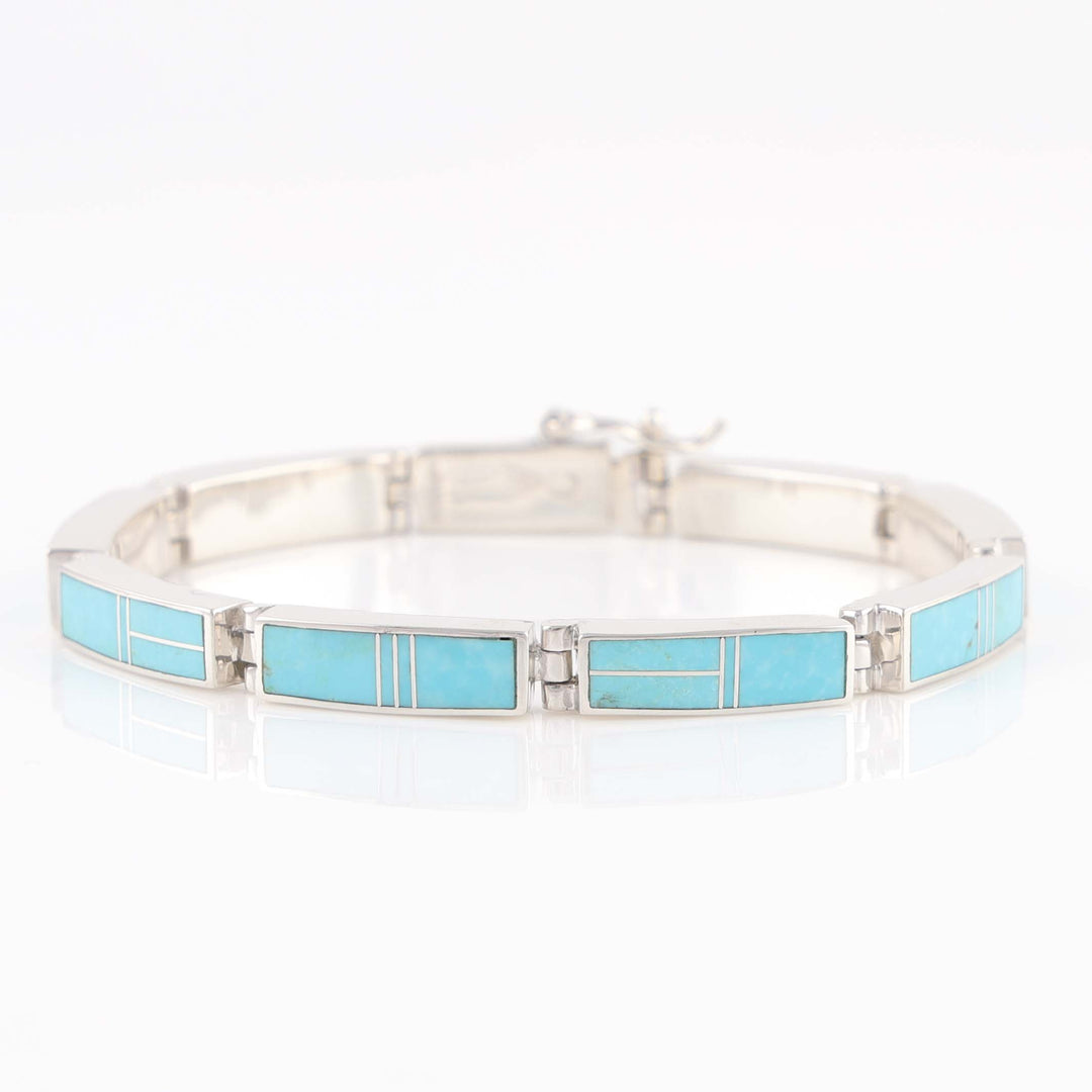 Navajo Turquoise Link Bracelet