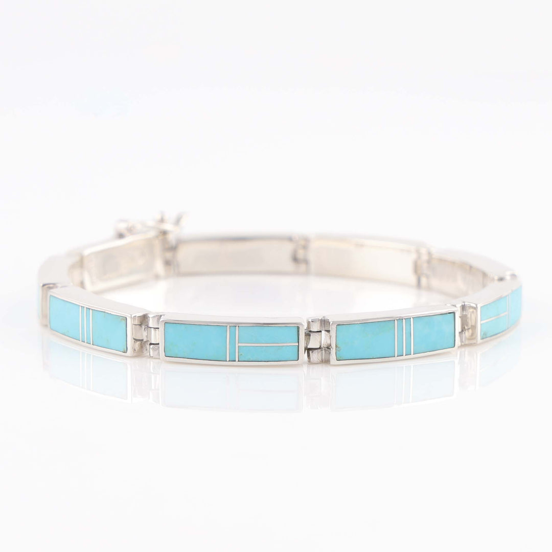 Navajo Turquoise Link Bracelet
