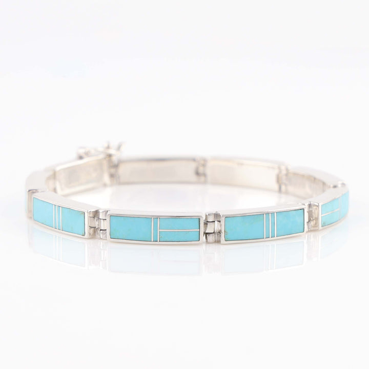 Navajo Turquoise Link Bracelet