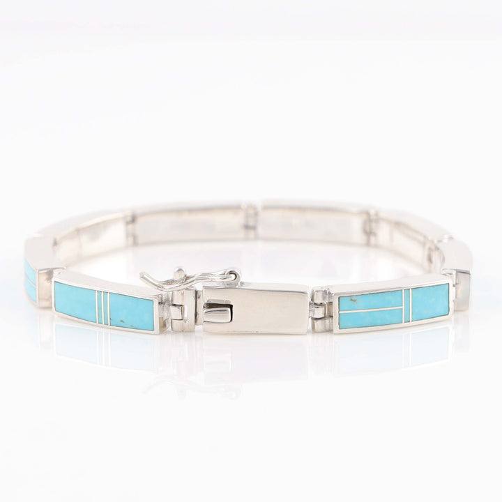 Navajo Turquoise Link Bracelet