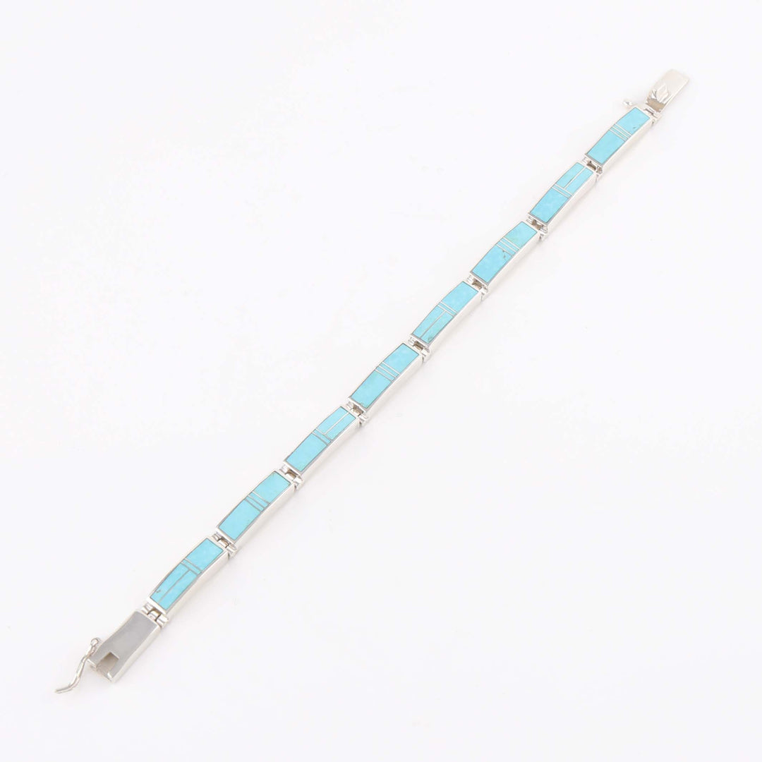 Navajo Turquoise Link Bracelet