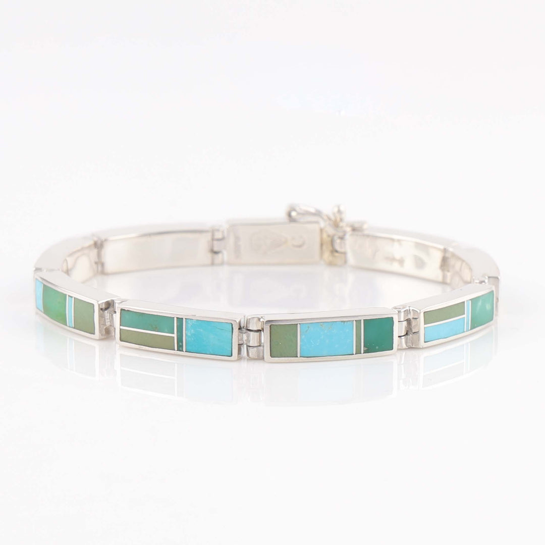Navajo Turquoise Link Bracelet