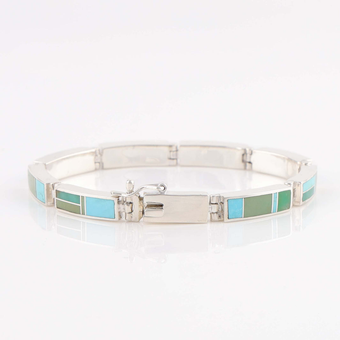 Navajo Turquoise Link Bracelet