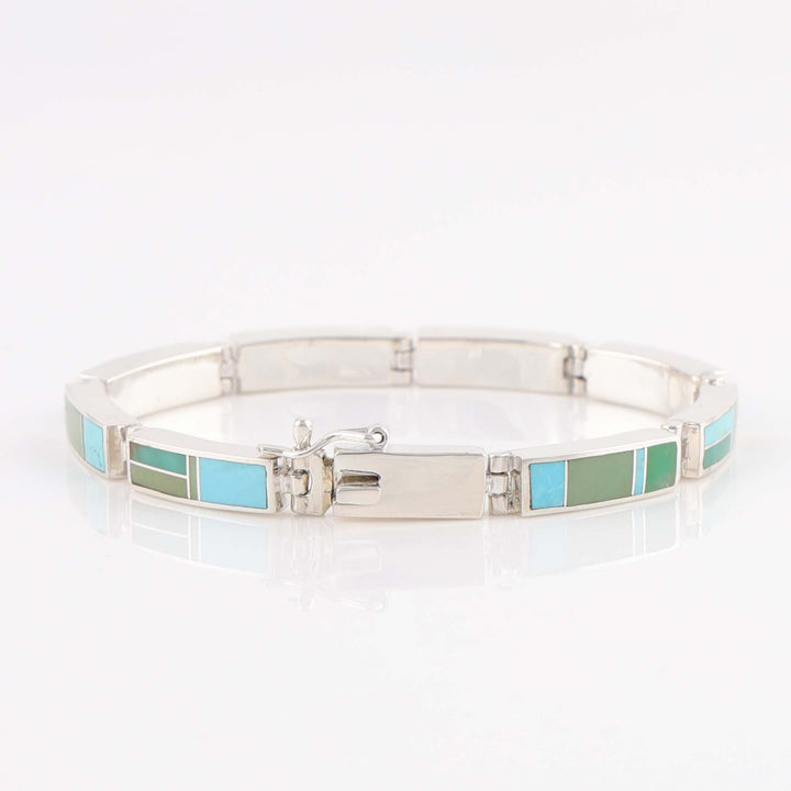 Navajo Turquoise Link Bracelet