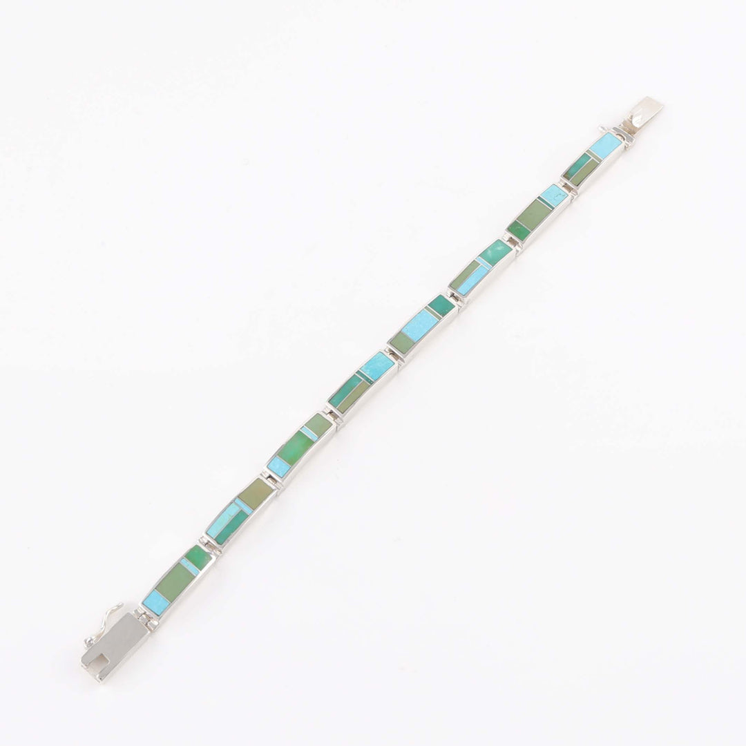 Navajo Turquoise Link Bracelet