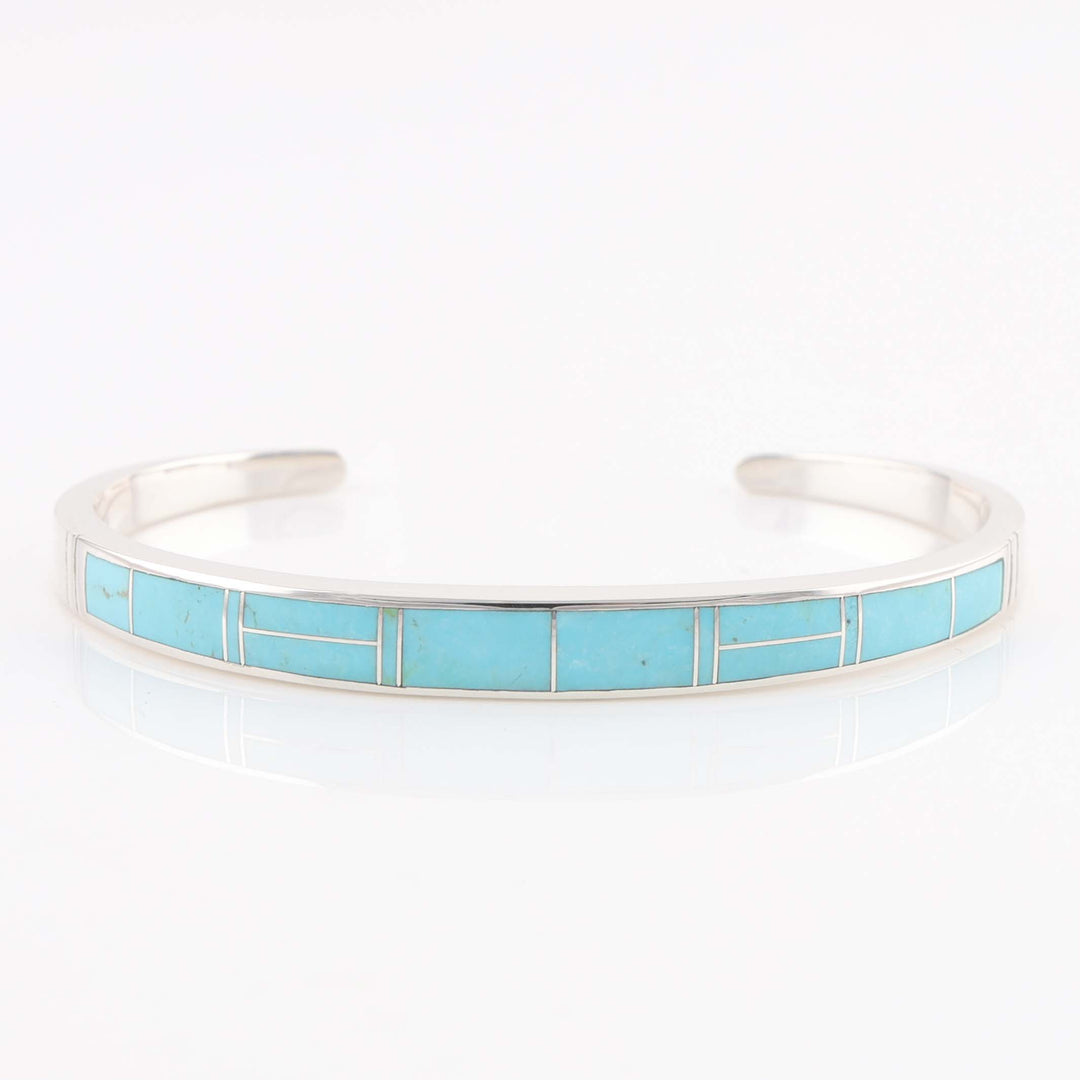 Navajo Kingman Turquoise Cuff