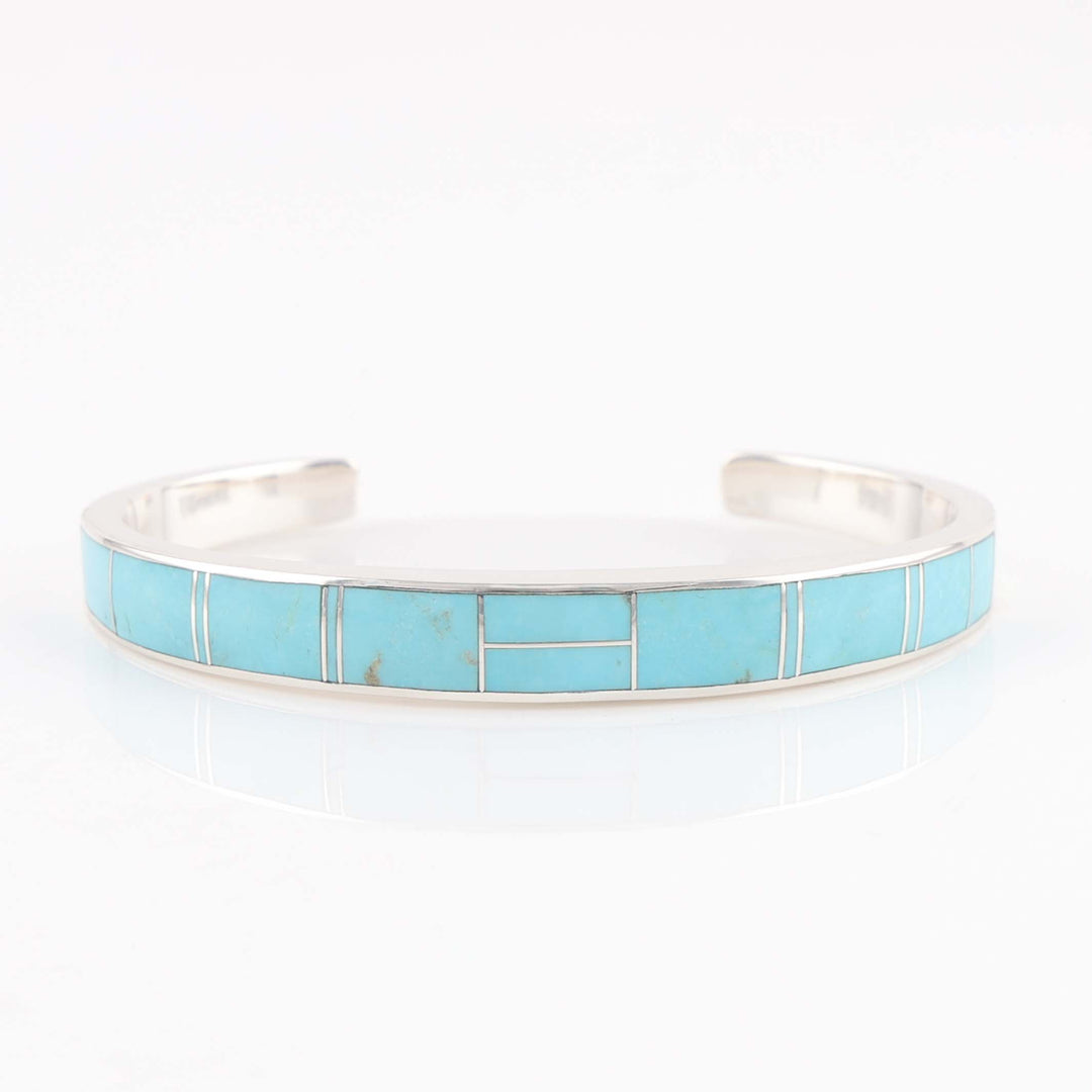 Navajo Kingman Turquoise Cuff