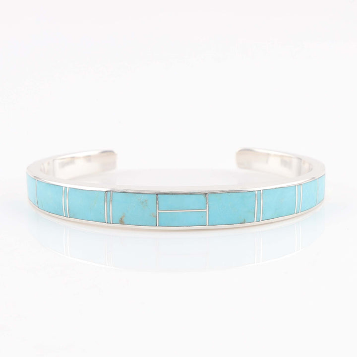 Navajo Kingman Turquoise Cuff