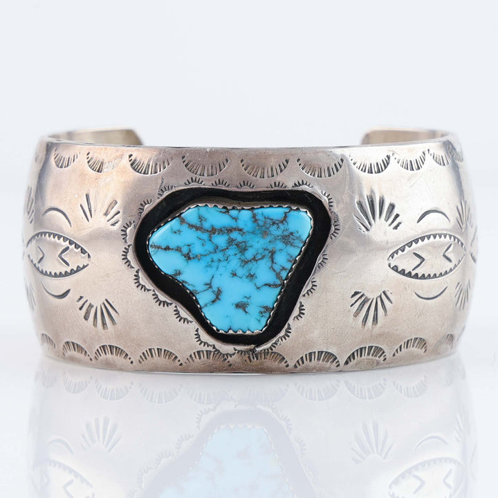 1980s Navajo Turquoise Cuff