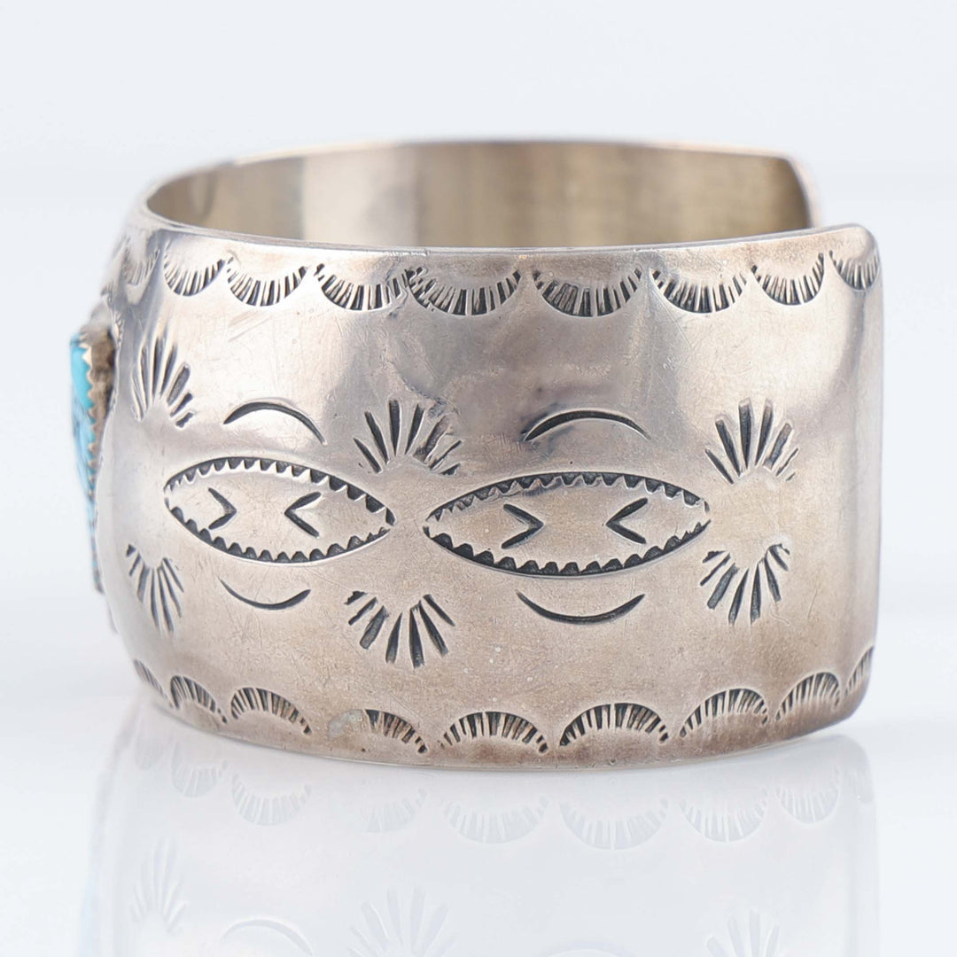 1980s Navajo Turquoise Cuff