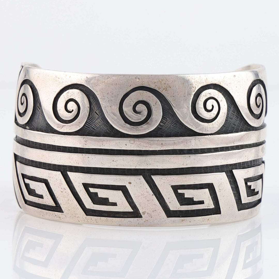 1980s Hopi Overlay Cuff