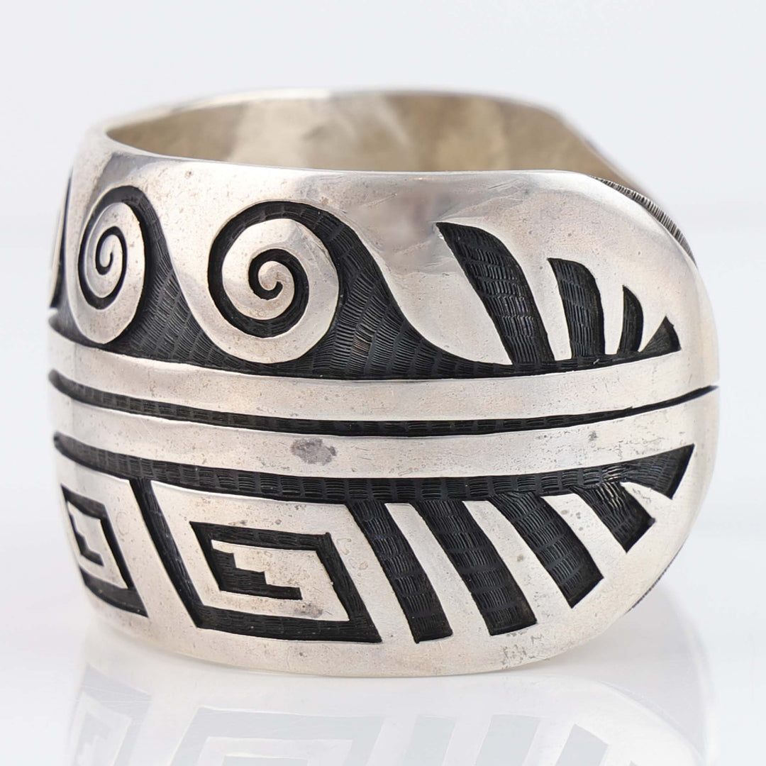 1980s Hopi Overlay Cuff