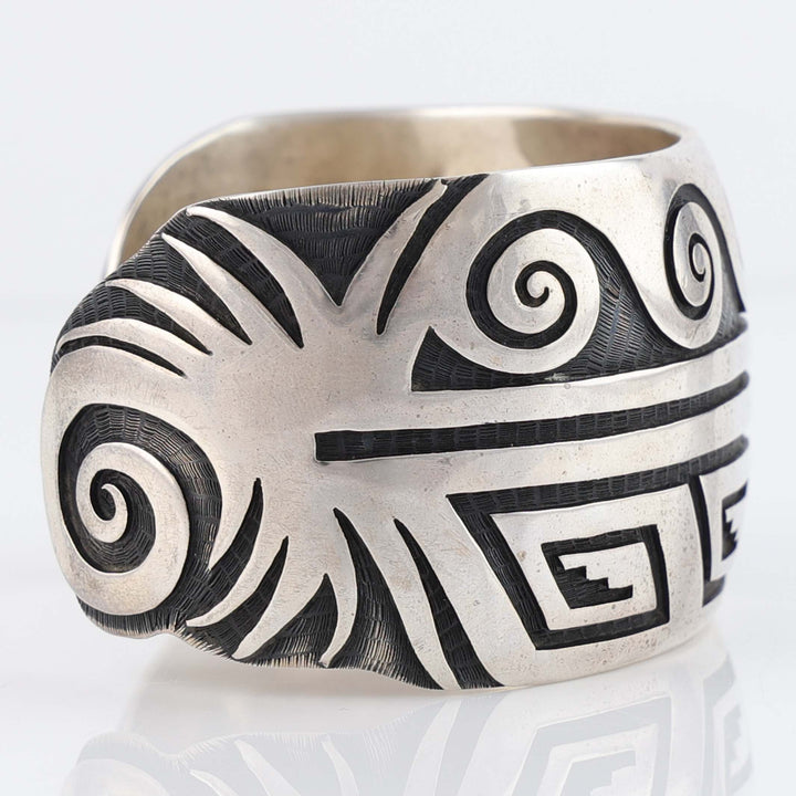 1980s Hopi Overlay Cuff