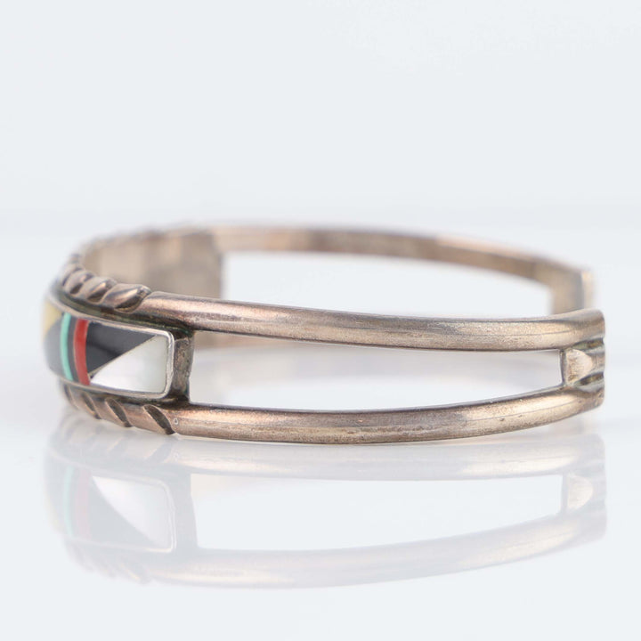 1970s Zuni Inlay Cuff