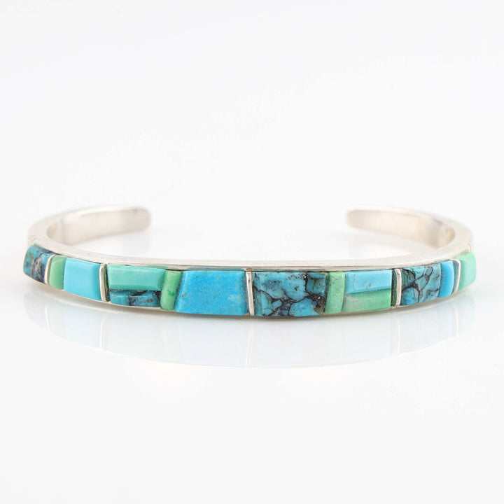 Navajo Cobbled Inlay Cuff