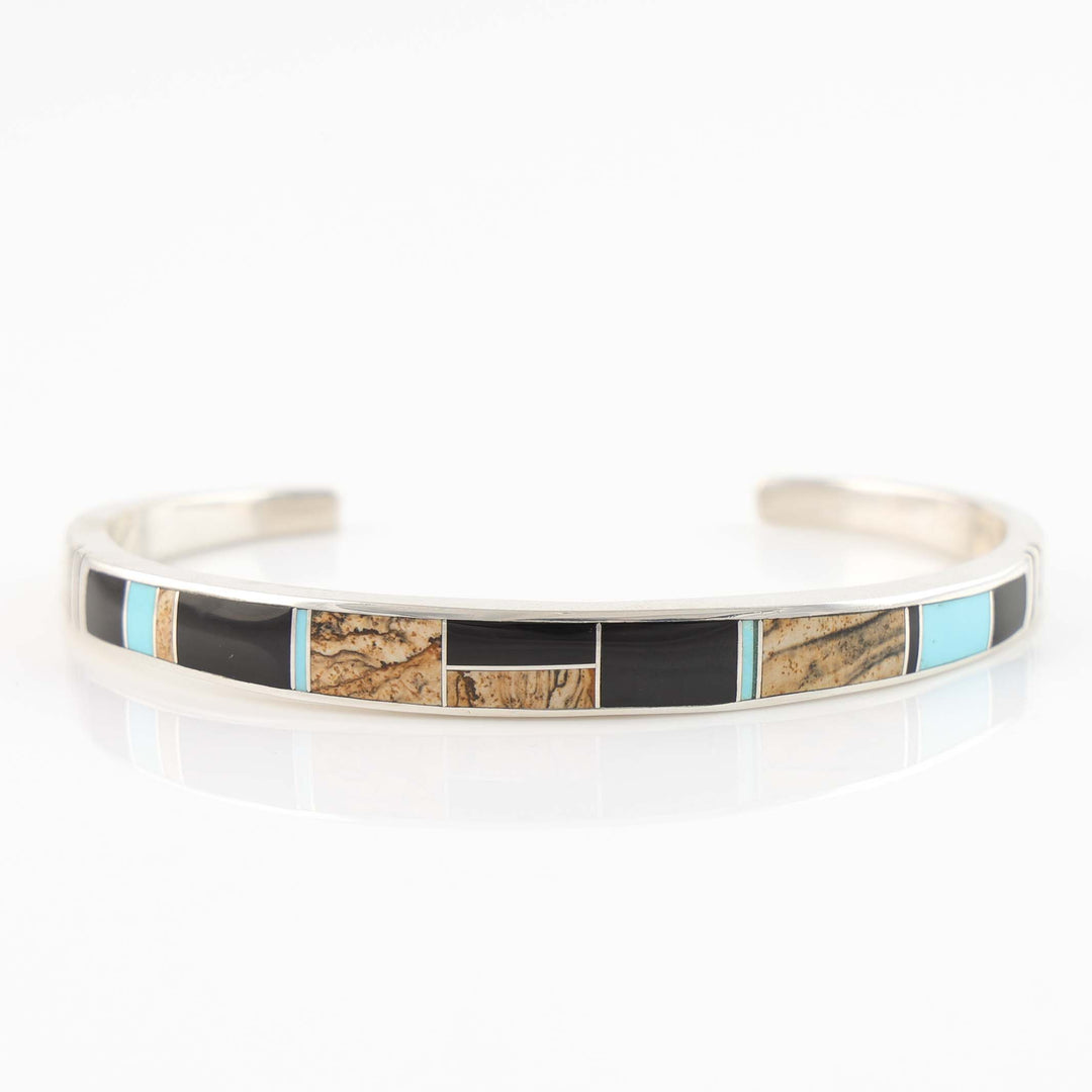 Navajo Inlay Cuff