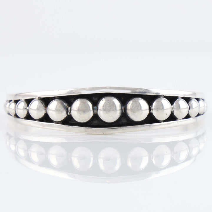 Navajo Graduated Silver Dome Cuff