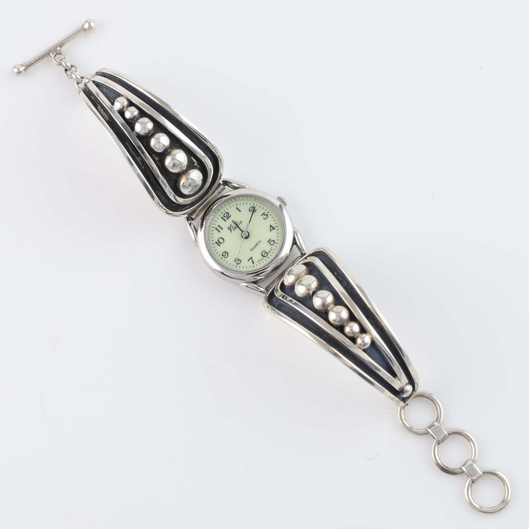 Navajo Silver Dome Watch