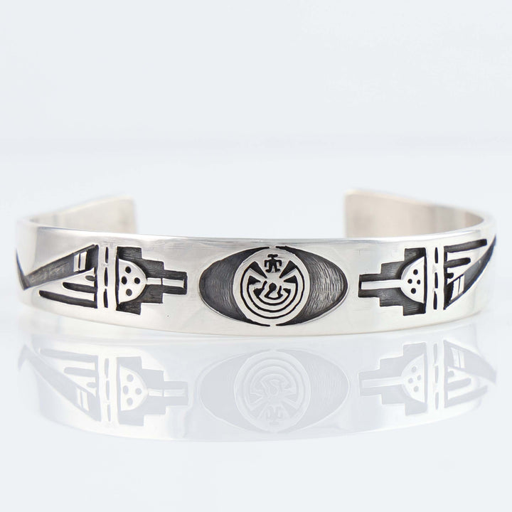 Hopi Man in the Maze Cuff