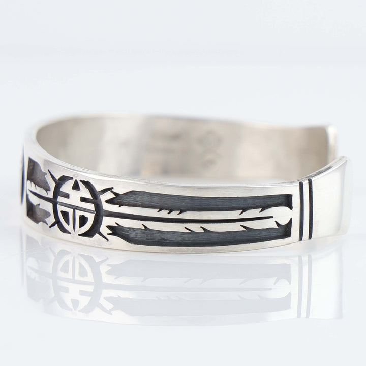 Hopi Man in the Maze Cuff
