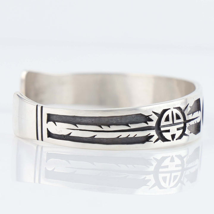 Hopi Man in the Maze Cuff