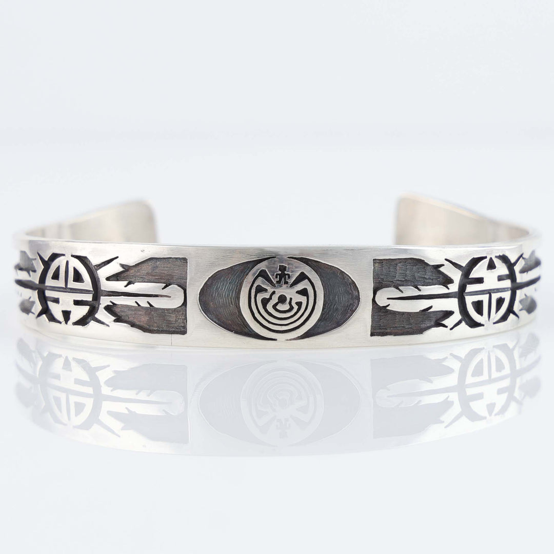 Hopi Man in the Maze Cuff