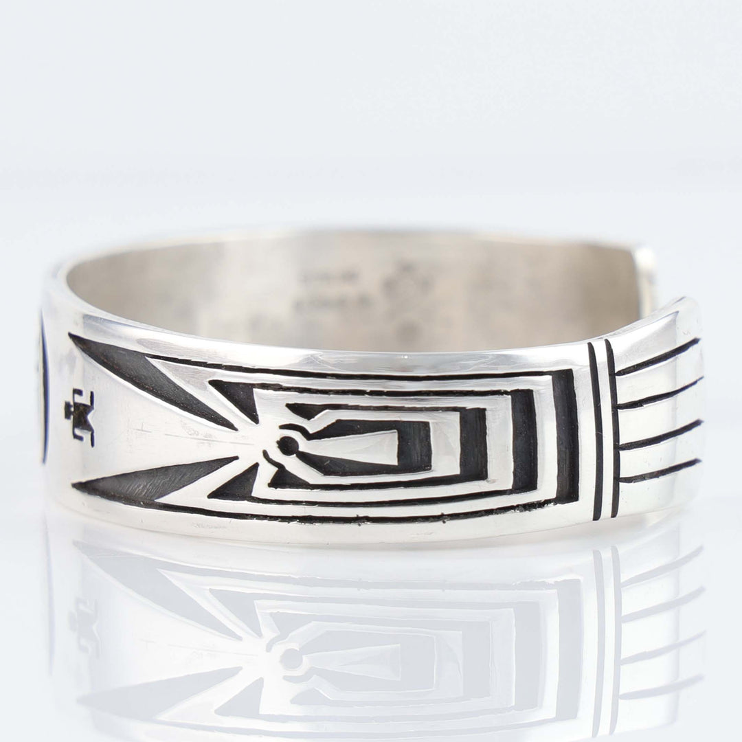 Hopi Man in the Maze Cuff