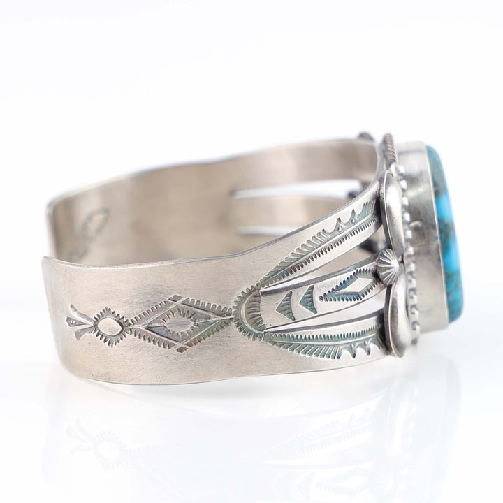 Navajo Kingman Turquoise Cuff