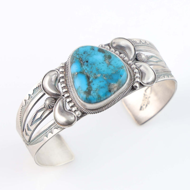 Navajo Kingman Turquoise Cuff