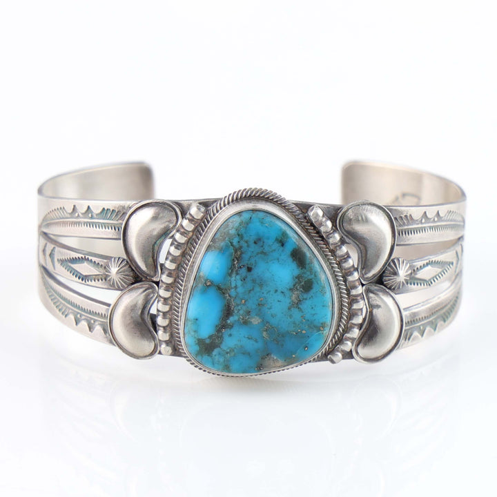 Navajo Kingman Turquoise Cuff