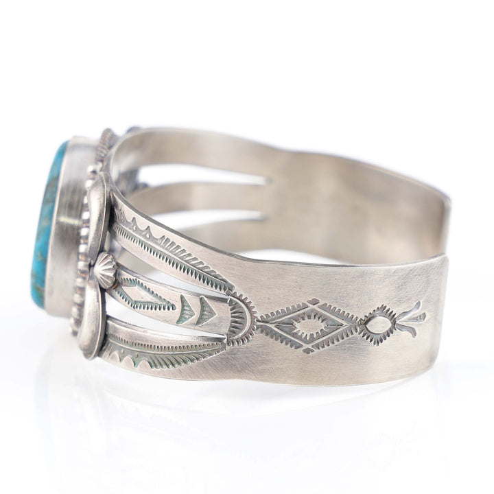Navajo Kingman Turquoise Cuff