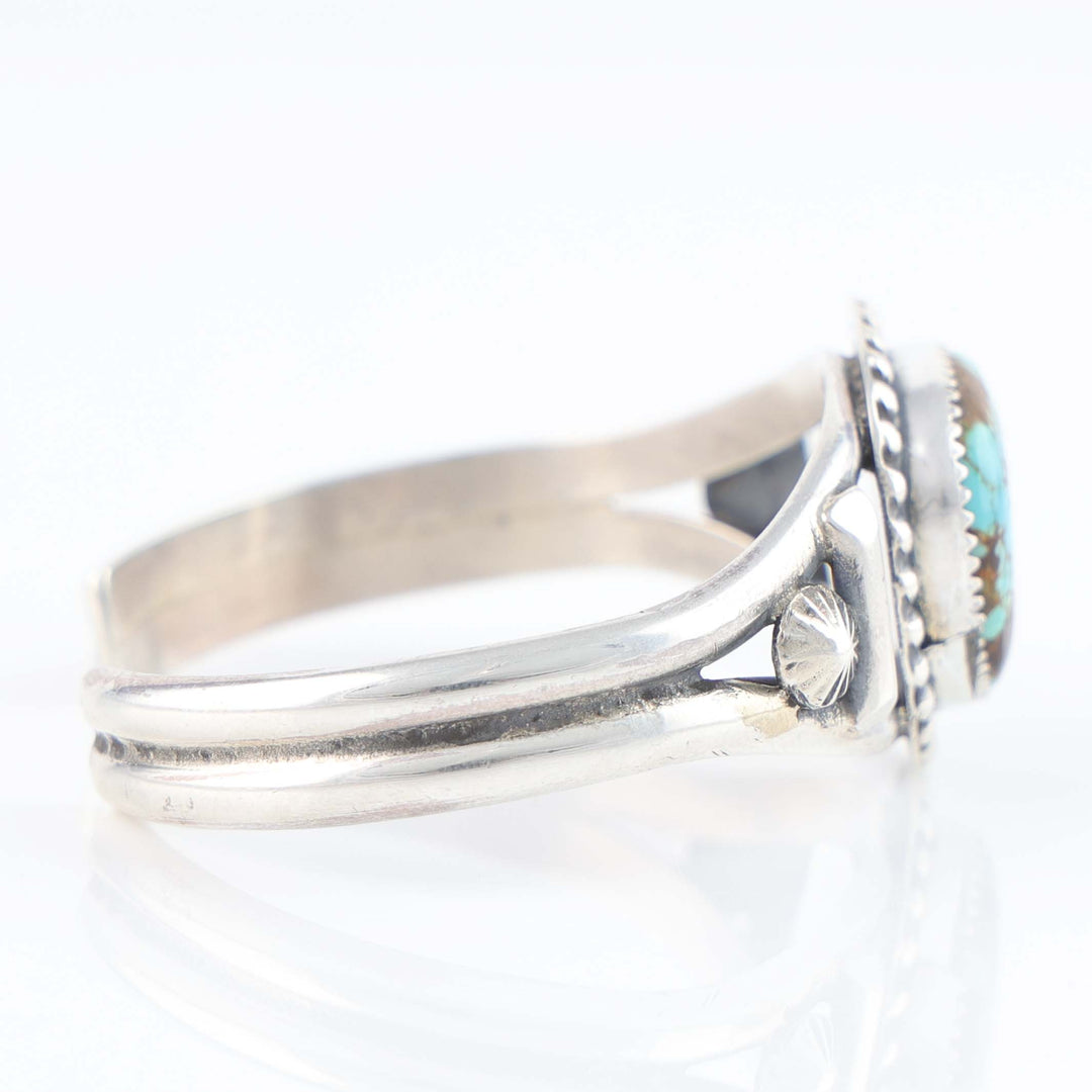 Navajo Number Eight Turquoise Cuff