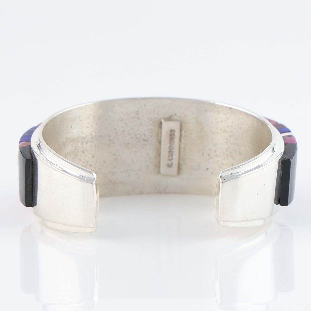 Navajo Colorful Inlay Cuff