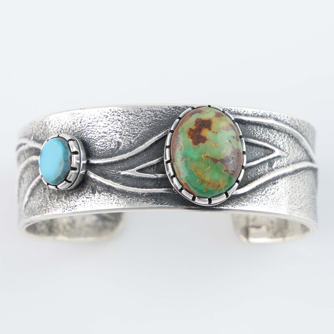 Tufa Cast Turquoise Cuff