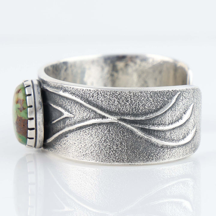 Tufa Cast Turquoise Cuff