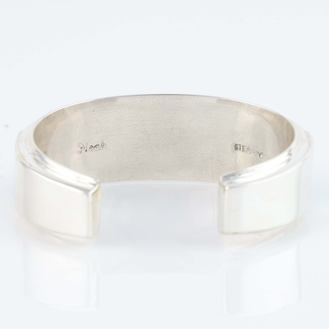 Kingman Turquoise Inlay Cuff