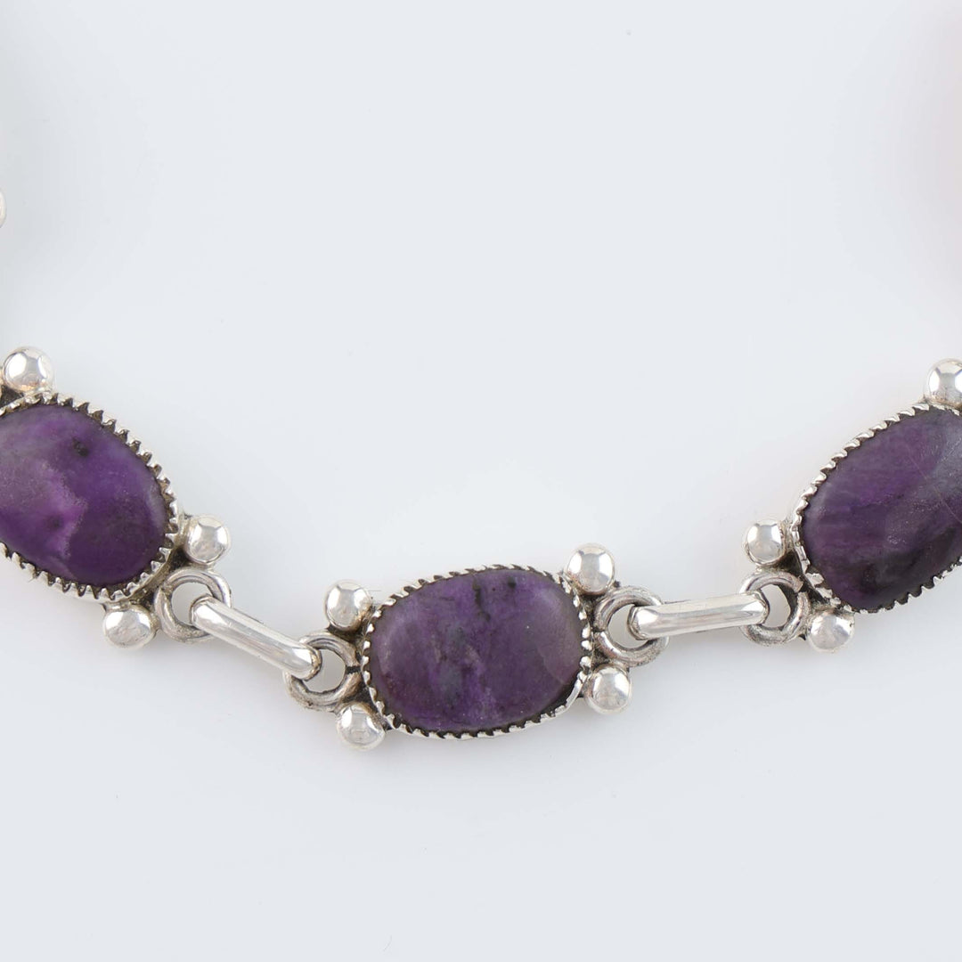 Zuni Sugilite Link Bracelet