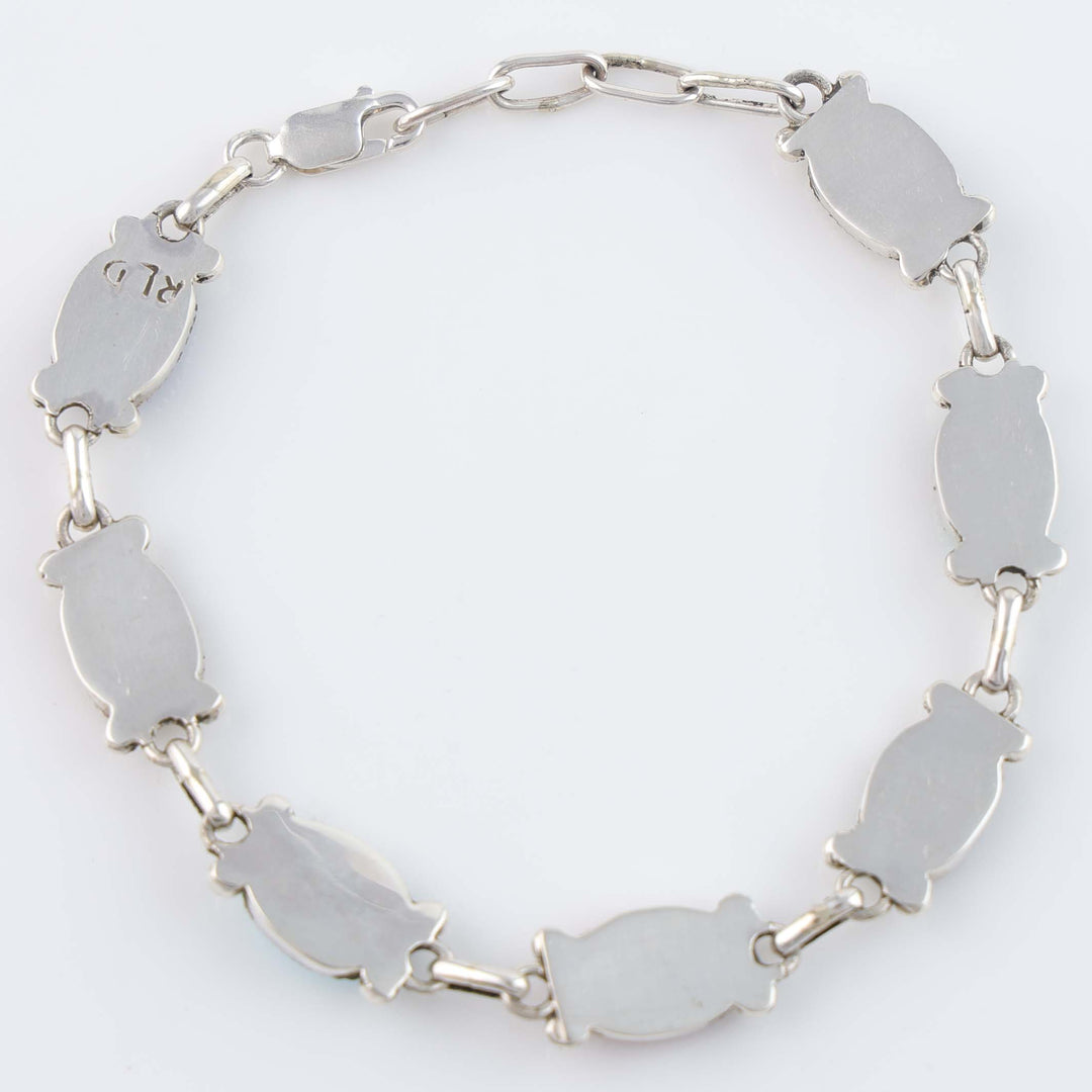 Zuni Multi-Stone Link Bracelet