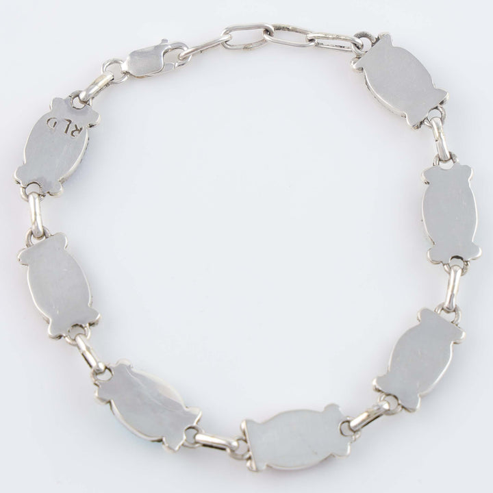 Zuni Multi-Stone Link Bracelet