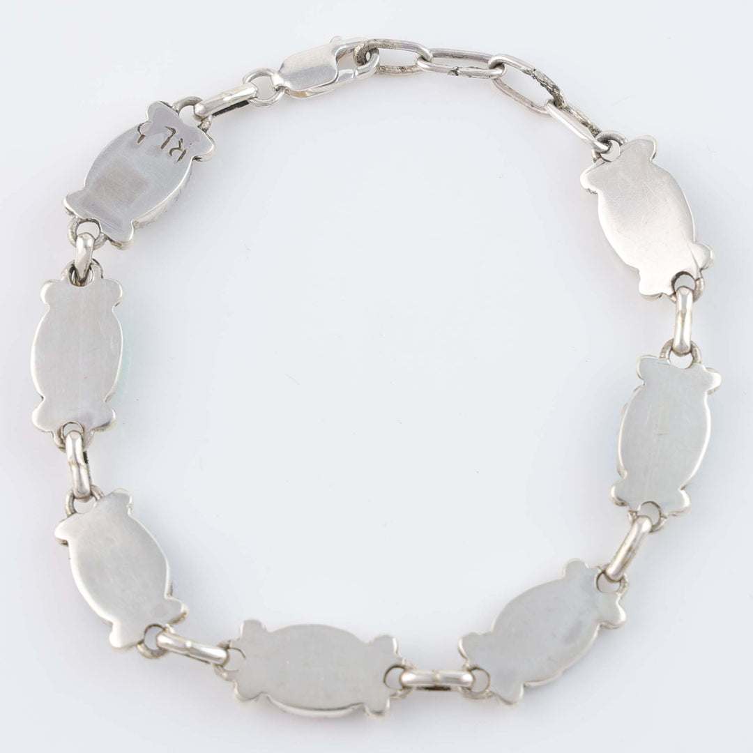 Zuni Multi-Stone Link Bracelet